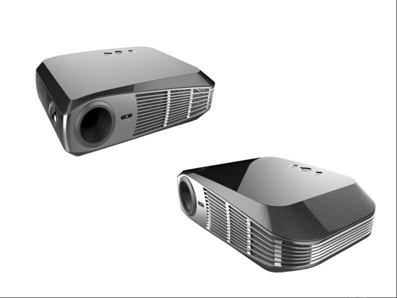  High quality 3D HD wireless connection  home theater projector DL-308A